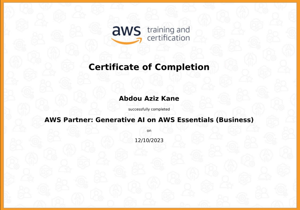 AWS – Generative AI Essentials (Business)
